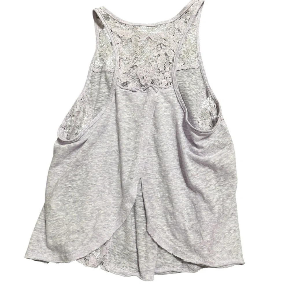 Lavender laced Abercrombie tank top